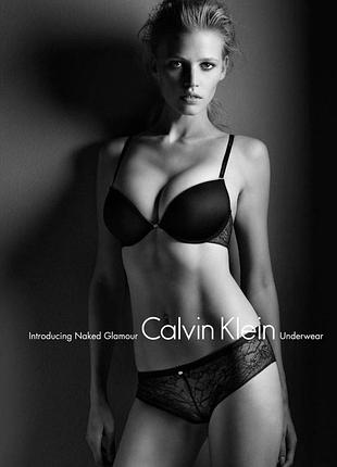Трусики хипстеры calvin klein naked glamour all lace hipster - m