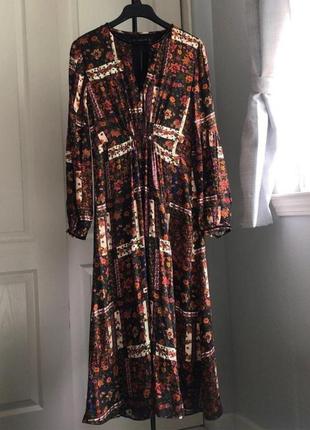 Платье платье макси zara