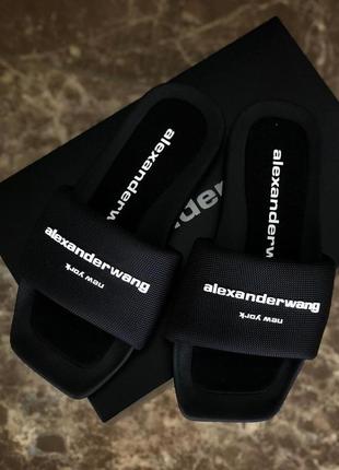 Шлепки alexander wang