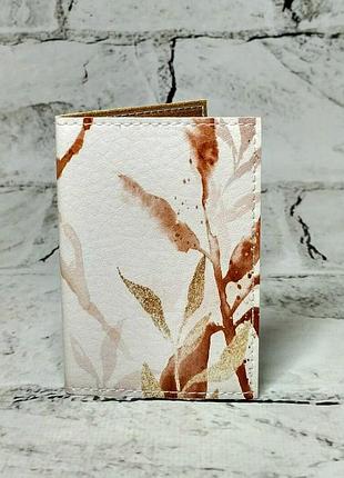 Обкладинка для id паспорта floral обкладинка на пластиковий паспорт права 6,5х9,3 см (501-35)