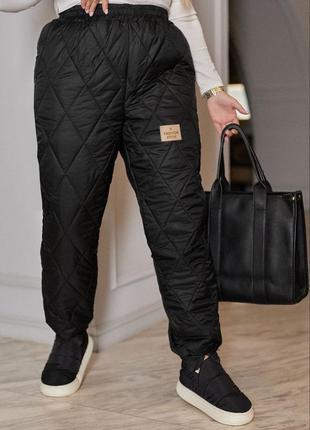 Штани теплі лижні на синтепоні