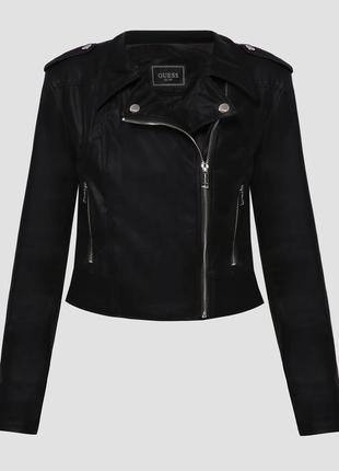 Женская кожаная куртка guess