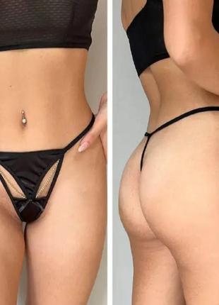 Сексуальные трусики стринги, минималистичные женские трусики.