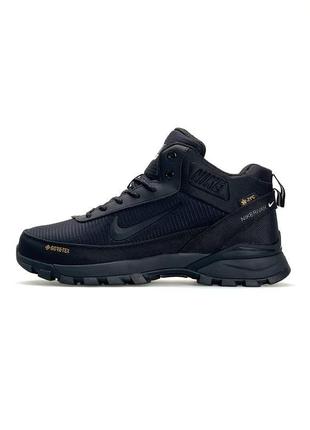 Кроссовки зимние мужские nike rivah gore-tex высокие с мехом