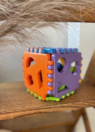 Развивающая игрушка-сортер tigres smart cube, 24 элемента, от 1 года
