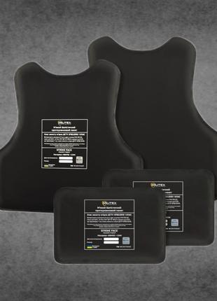 Баллистический бронекомплект для бронежилета защита спины, грудного отдела и камербанд