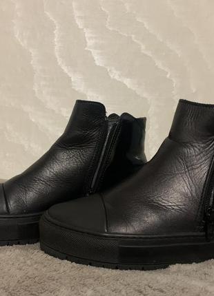 Ботинки felmini кожаные осенние