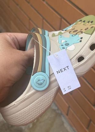 Крокси в динозаври клоги next в наявності