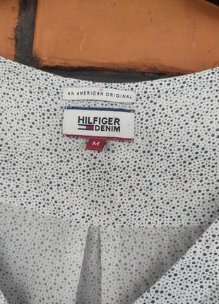 Tommy hilfiger тонкая женская блуза, вискоза2 фото