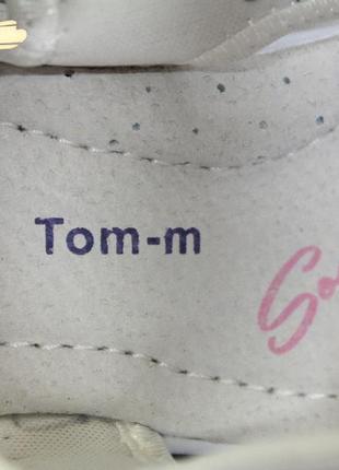 Том.м дитячі босоніжки сандалі фіолетові дівчаткам на 3 липучках8 фото