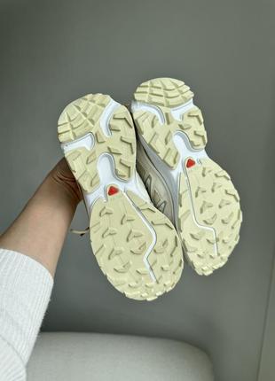 Жіночі кросівки salomon xt-6 white/gold4 фото