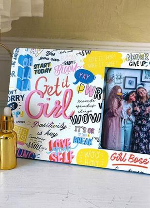 Фоторамка интерьерная для фото 10х15 см for girl