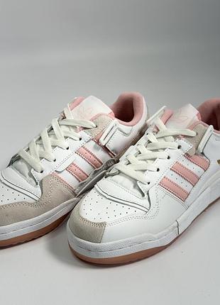 Кроссовки adidas forum coral pink