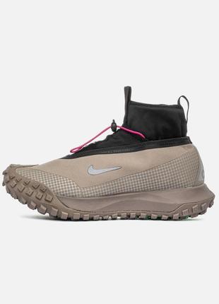 Мужские кроссовки nike acg women fly gore-tex khaki на осень premium качества, стильные и удобные кроссовки на каждый день