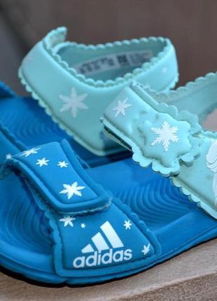 Продам сандали adidas оригинал р. 25 (по стельке 16 см)2 фото