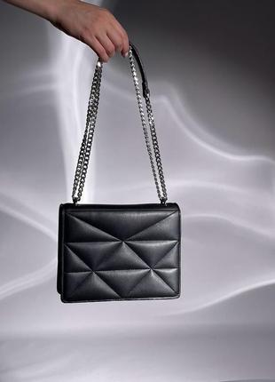 Сумка prada nappa shoulder bag black2 фото