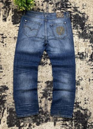 Джинсы versace jeans distressed style