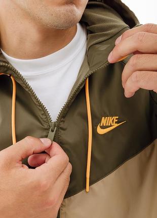 Мужская куртка nike m nk wvn lnd wr hd jkt  разноцветный m (7dda0001-247 m)3 фото