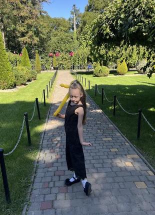Комбинезон из прошвы на 6 лет