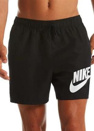 Оригінал. шорти nike sportswear woven shorts hbr oversized swoosh cv9302-0102 фото