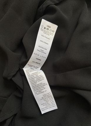 Базовий чорний топ блуза на тонких бретельках new look розмір хс-с5 фото