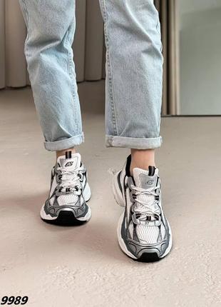 Кросівки білі під бренд жіночі6 фото