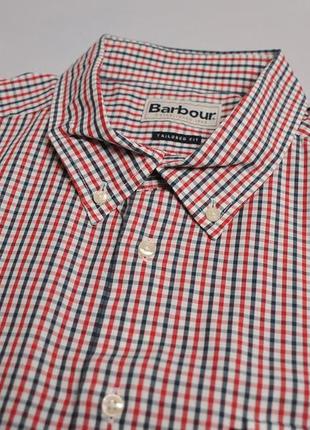 Сорочка на короткий рукав barbour - xxl 2xl6 фото