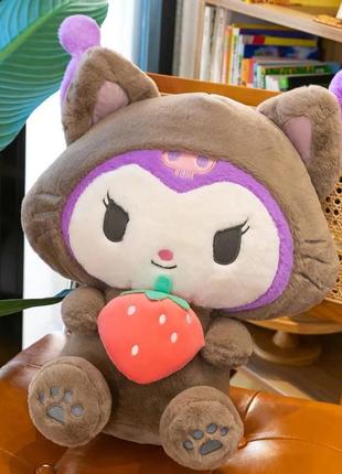 Куроми 50 см большая мягкая игрушка аниме хеллоу китти kuromi hello kitty арт 20