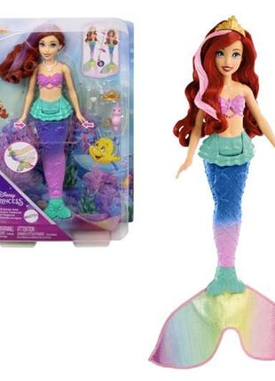 Кукла disney princess, кукла русалочка ариэль, кукла цветными эффектами