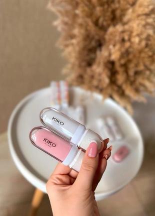 Блиск для збільшення губ kiko оригінал