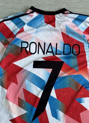 Футбольна футболка ronaldo manchester united adidas football soccer s4 фото