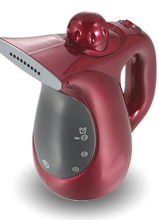 Відпарювач для одягу 250 мл ручний для дому вертикальний rainberg rb-6309 1300w червоний