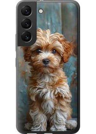 Чехол на samsung galaxy s22 щенок мальтипу из силикона fch_0141723