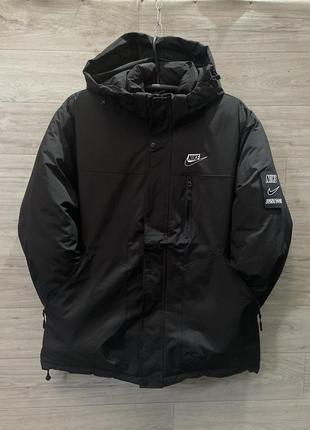 Мужская зимняя куртка nike размеры 46-48 50 52 54 56