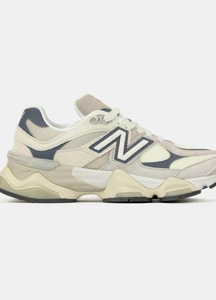 Брендовые женские кроссовки new balance 9060 white navy * pinapd