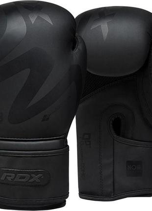 Боксерські рукавички rdx f15 matte black 16 ун.