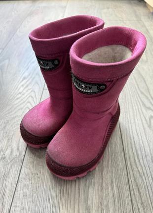 Чоботи зимові дитячі alisa line husky 25-26р