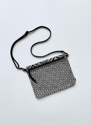 Сумка volcom fiesta pouch black bag , сумка через плече