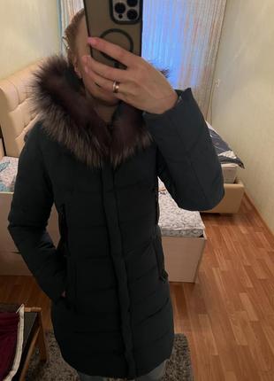 Пуховик очень теплый