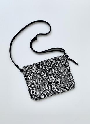 Сумка volcom fiesta pouch black bag , сумка через плече5 фото