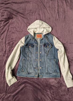 Джинсовая куртка-кофта levis