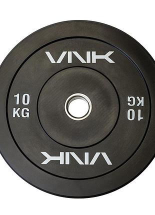 Бамперний диск vnk black 10 кг (1 шт)