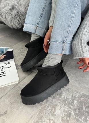 Угги на платформе