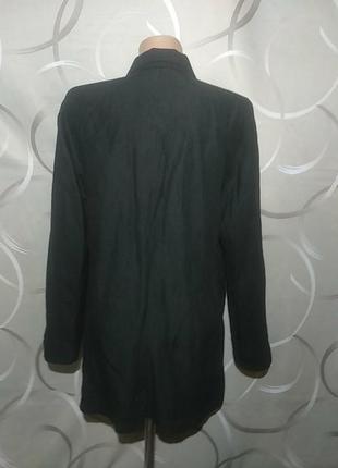 Пиджак двубортный женский, блестящий черного цвета, производства италии,винтаж, бренд lagotte6 фото