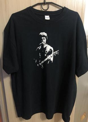 Футболка noel gallagher oasis rock ноел галлахер оасис рок группа мерч