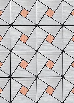 Самоклеящаяся мозаика пэт для декорирования стен в ванной кухне гостиной 30х30 см влагостойкая dm-11