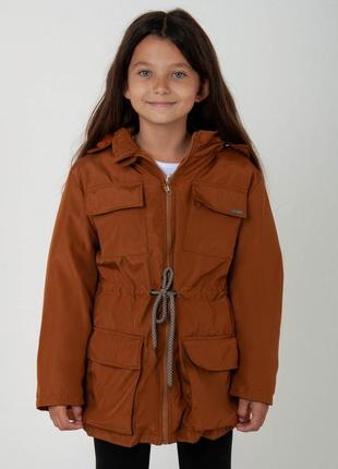 Куртка - парка для девочки 7-10 лет