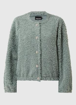 Куртка жіноча дімісезонна pieces effie xs пудровий