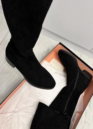 Ботфорти натуральная замша