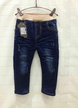 Теплые джинсы